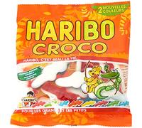 Haribo Croco - Bonbons sans colorants artificiels - 10 sachets de 120 g