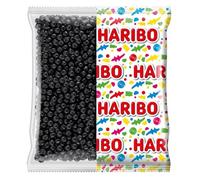 HARIBO - Dragibus Noir - Bonbons Sans Colorants Artificiels & Sans Gélatine - Sachet Vrac 1 kg