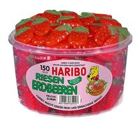 Haribo Fraises géantes, paquet de 1 (1 x 1350 g))