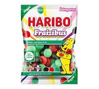 HARIBO - Fraizibus - Bonbons Aux Fruits Rouges - Sans Colorants Artificiels & Sans Gélatine - Sachet - 10 x 100 g