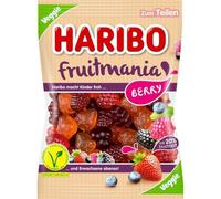 HARIBO Fruitmania Berry bonbons tendres aux fruits - Veggie - Sachet 160g