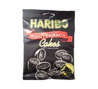 Haribo Gâteaux Pontefract Authentique - Réglisse Douce 160 g
