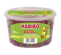 Haribo Happy Cherries, 150 pièces, 1200g Barquette hermétique