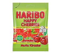 Haribo Happy Cherries / Mutlu Kirazlar, Helal / Halal, 80g