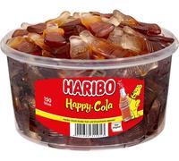 Haribo Happy Cola la gomme aux fruits originale au goût de cola 1200g