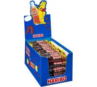 Haribo Happy Cola Rouleaux de gomme aux fruits saveur Cola 50 pièces