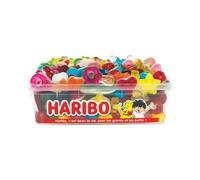 HARIBO - Happy Life - Assortiment De Bonbons Sans Colorants Artificiels - Boite 700 g