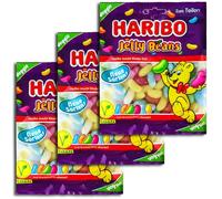 HARIBO Jelly Beans Lot de 3 variétés végétaliennes 3 x 160 g