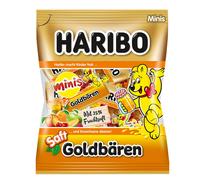 Haribo Jus Oursons d'or Minis extra doux avec 25% de jus de fruits 220g
