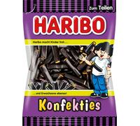 Haribo Konfekties Bâtons de réglisse fourrés d'une délicieuse confiserie 160g