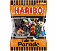 Haribo Lakritz Parade 175g - Assortiment de bonbons au réglisse