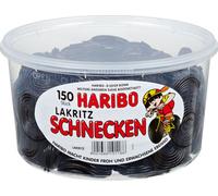 Haribo Lakritz Schnecken 150Stk.