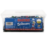 Haribo – Les Schtroumpfs – Bonbons sans colorants artificiels – Boîte de 210 bonbons