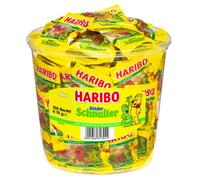 HARIBO Lot de 100 mini sachets en caoutchouc pour enfant 980 g