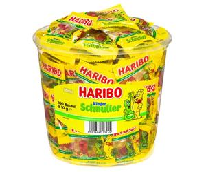 HARIBO Lot de 100 mini sachets en caoutchouc pour enfant 980 g
