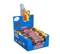 HARIBO - Méga-Roulette Happy Cola - Bonbons Sans Colorants Artificiels - 40 x 45 g