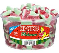 Haribo Melon Gomme de fruit saveur pastèque doux acide 1050g