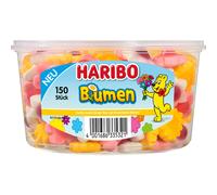Haribo Multicolore Fleurs Gommes de Fruits Fleurs Avec Konfektfüllung 1020g
