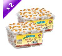HARIBO Oeufs au plat 210 Pièces (x2)