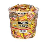 Haribo Oursons d'or 100 mini-sachets, 1 paquet (1 boîte de 1000g)