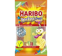 Haribo Pasta Basta bandes de gomme de fruits extra-acides végétaliennes 160g