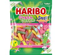 Haribo Pasta Penne Gomme de fruits acidulée goût rafraîchissant 160g