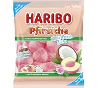 Haribo Pêche White-Peach Pêche Coco Ananas goût 175g