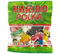 HARIBO - Polka - Assortiment De Bonbons Sans Colorants Artificiels - 10 Sachets de 120 g