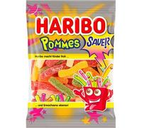 Haribo Pommes Acidulées Gommes de fruits sucrées 100g