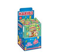 HARIBO - Rainbow PIK - Bonbons Piquants - Sans Colorants Artificiels - Mini Sachets - 30 x 40 g