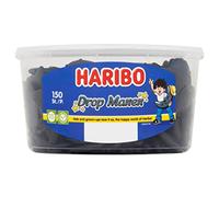Haribo Reglisse | Demi-Lunes À La Réglisse (150 Pièces) | Reglisse Bonbon Haribo | Bonbon Haribo | 150 Pack | 1200 Gramme Total