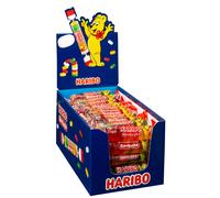 Haribo Roulette Bonbons Gélifiés Saveur Rouleau 25G 50 Pièces Affichage
