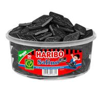 HARIBO - Salino Réglisse - Salmiak - Boîte de 150 pièces