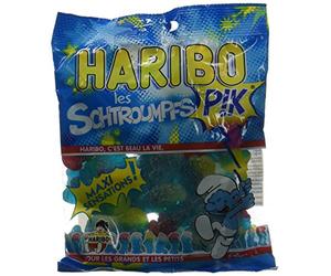 Haribo Schtroumpfs Pik Bonbons le Paquet 275 g - Lot de 6