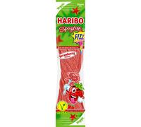 Haribo Spaghetti Strawberry Sour Cordons de gomme de fruits extra-acides 200g