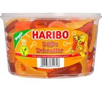 Haribo Sucettes sucrées 150 pièces en boîte ronde