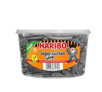 Haribo Super Concombre Salé boîte ronde 150 pièces, 1350g