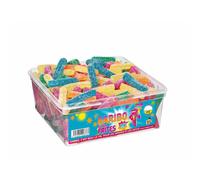 Haribo Super Frites PIK – Bonbons piquants sans colorants artificiels – Boîte de 210 pièces