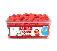 HARIBO - Tagada - Bonbons Arômatisés à la Fraise - Boîte de 200 Bonbons - 820 gr (Lot de 1)
