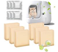 Harich CurLife N50 Lot de 6 désodorisants anti-odeurs pour la maison - Compatible avec la litière autonettoyante Petkit Puramax pour chat, robot de contrôle des odeurs