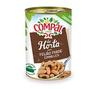 Haricot Cornille Cuit Compal Conserve de 410 g - Lot de 3