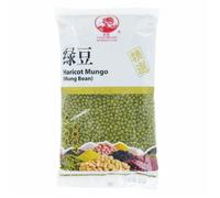 Haricot Mungo (Mung Bean) 500g - Graines de soja vert - Marque Coq - 2 sachets