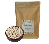 Haricots blancs 3 kg - Haricots entiers, 3000 g, non traités, sans additifs, idéals pour la cuisson, la pâtisserie, les soupes, les salades et les plats salés