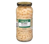 Haricots Blancs en Conserve, Sans Gluten, 570g, Pack de 6, Conservation à Température Ambiante, Fabriqué en Espagne