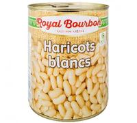 Haricots blancs naturels 800g Royal Bourbon tradition créole