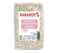Haricots cocos blancs sachet de 1kg Sabarot