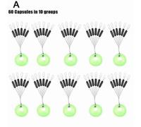 Haricots De L'espace Pour La Pêche En Mer, Accessoires Pour La Pêche À La Mouche, Spinnerbait, Outil De Sport, Visage Plus Sensible, Saison Des Poissons, 60 Pièces