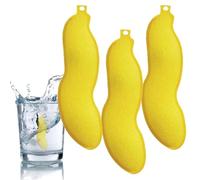 Haricots De Nettoyage De Bouteille Magiques 3 Pièces Haricots De Nettoyage De Bouteille Réutilisables Éponges Nettoyantes pour Bouteille d'eau en Forme De Pois pour Le Nettoyage Interne De La