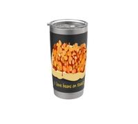 Haricots sur toast Gobelet isotherme en acier inoxydable double paroi