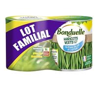 Haricots verts extra-fins,2 x 440 g